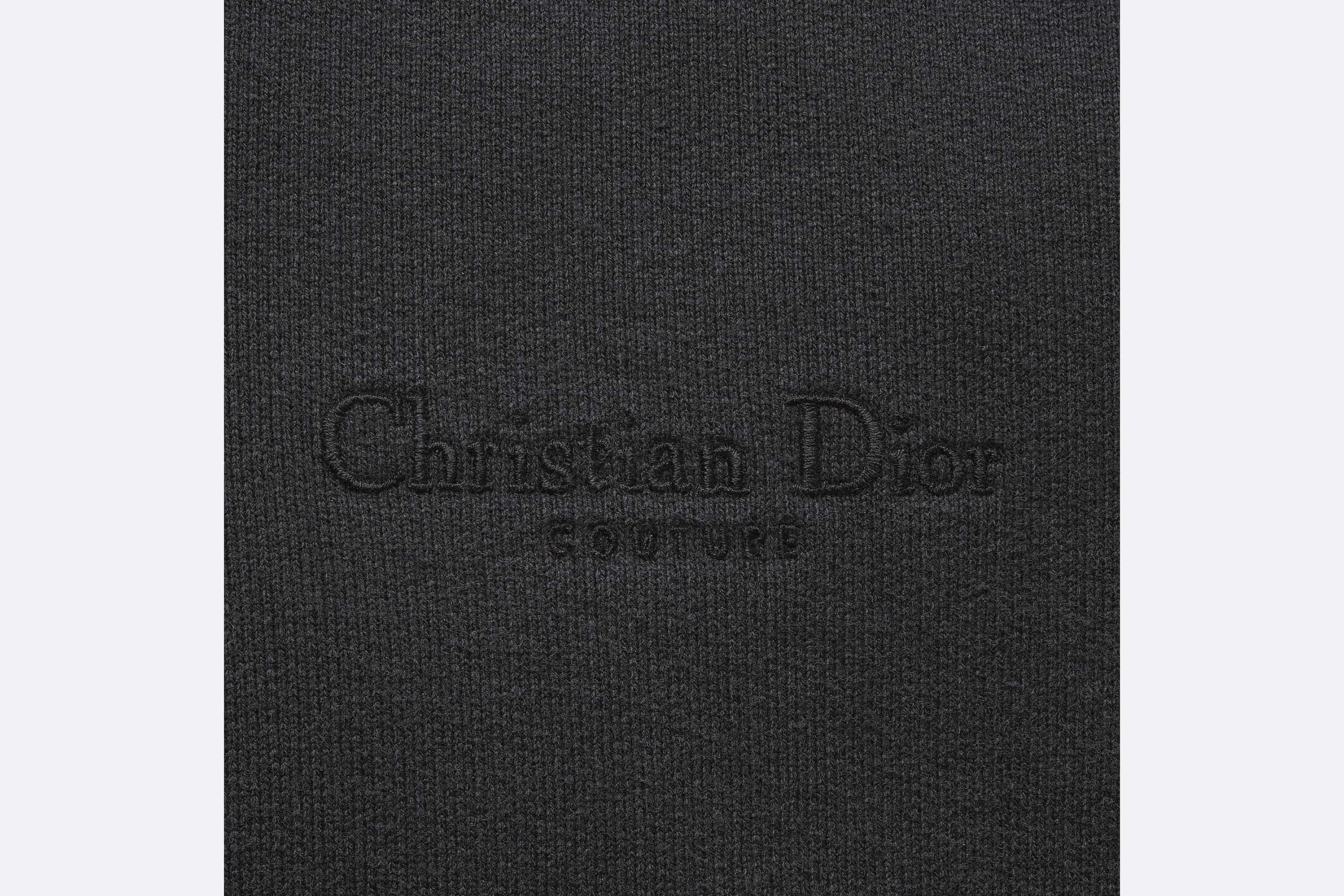 Christian Dior Couture Half-Zip Sweatshirt, Oversized Fit - 3