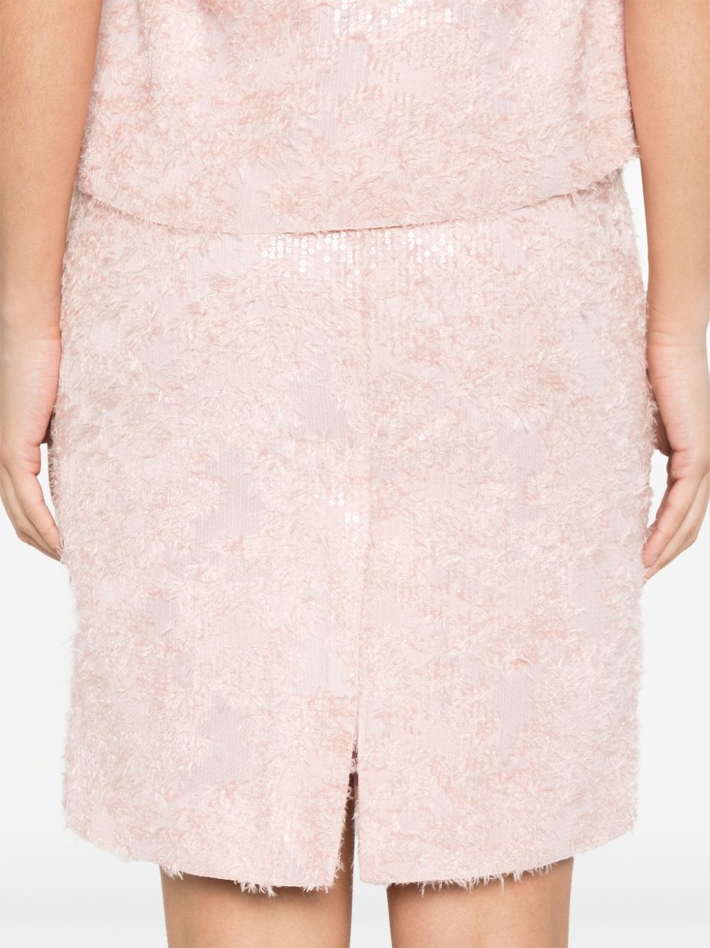 Sparkling mini skirt - 5