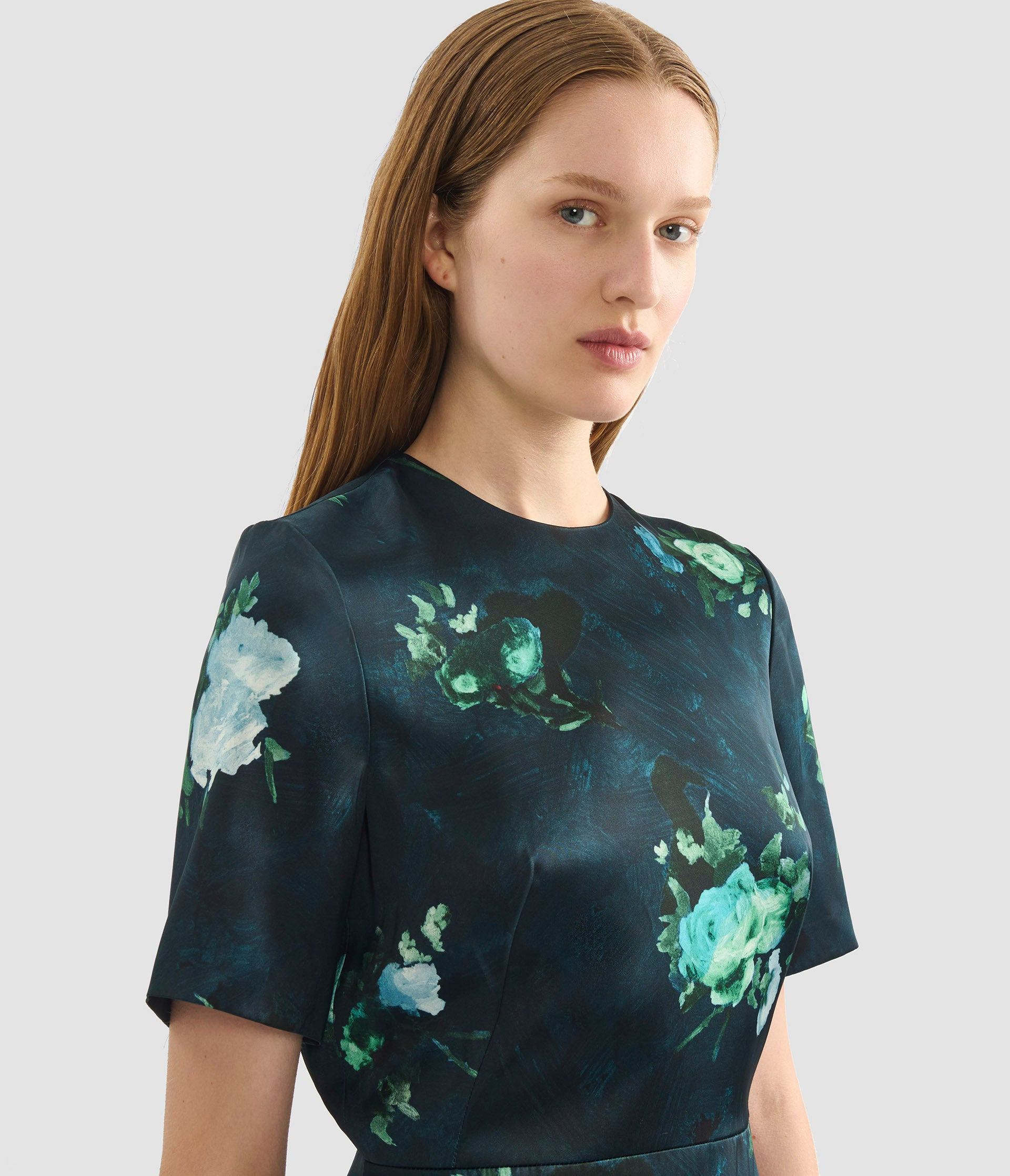 SHORT SLEEVE COCKTAIL DRESS - 4