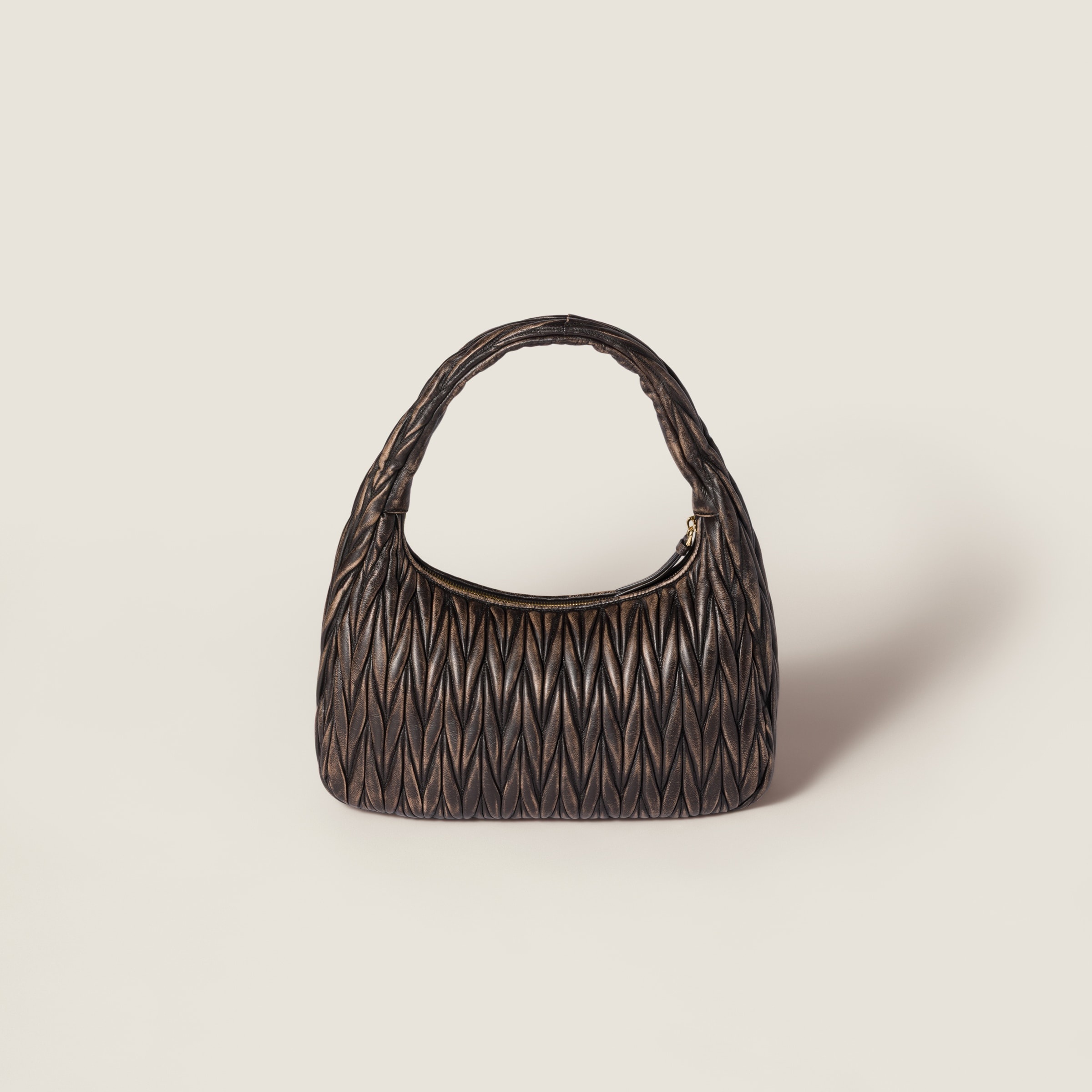 Wander matelassé nappa leather bag - 4
