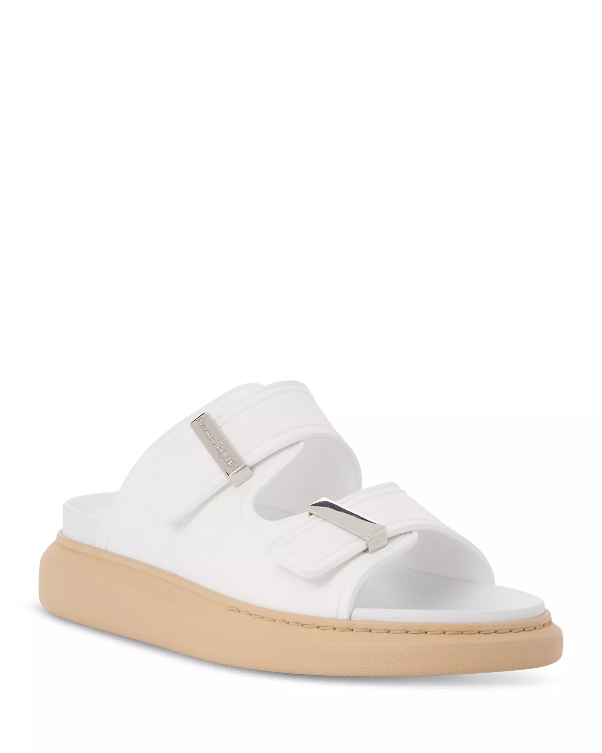 Women's Buckled Slide Sandals - 1