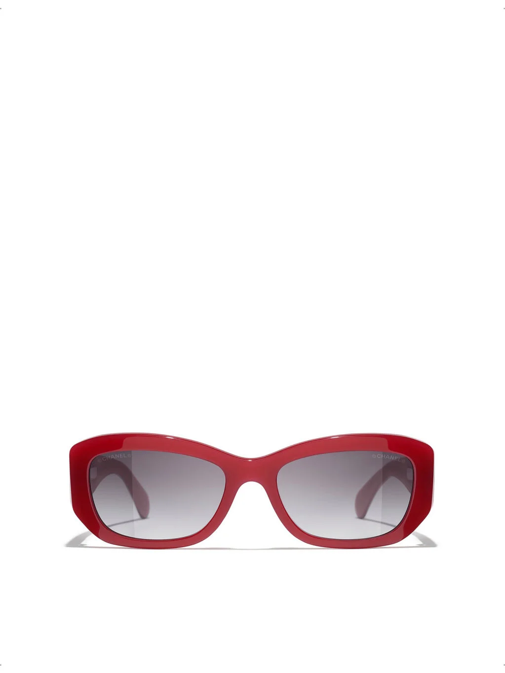 CH5493 Rectangular-Frame Acetate Sunglasses - 1