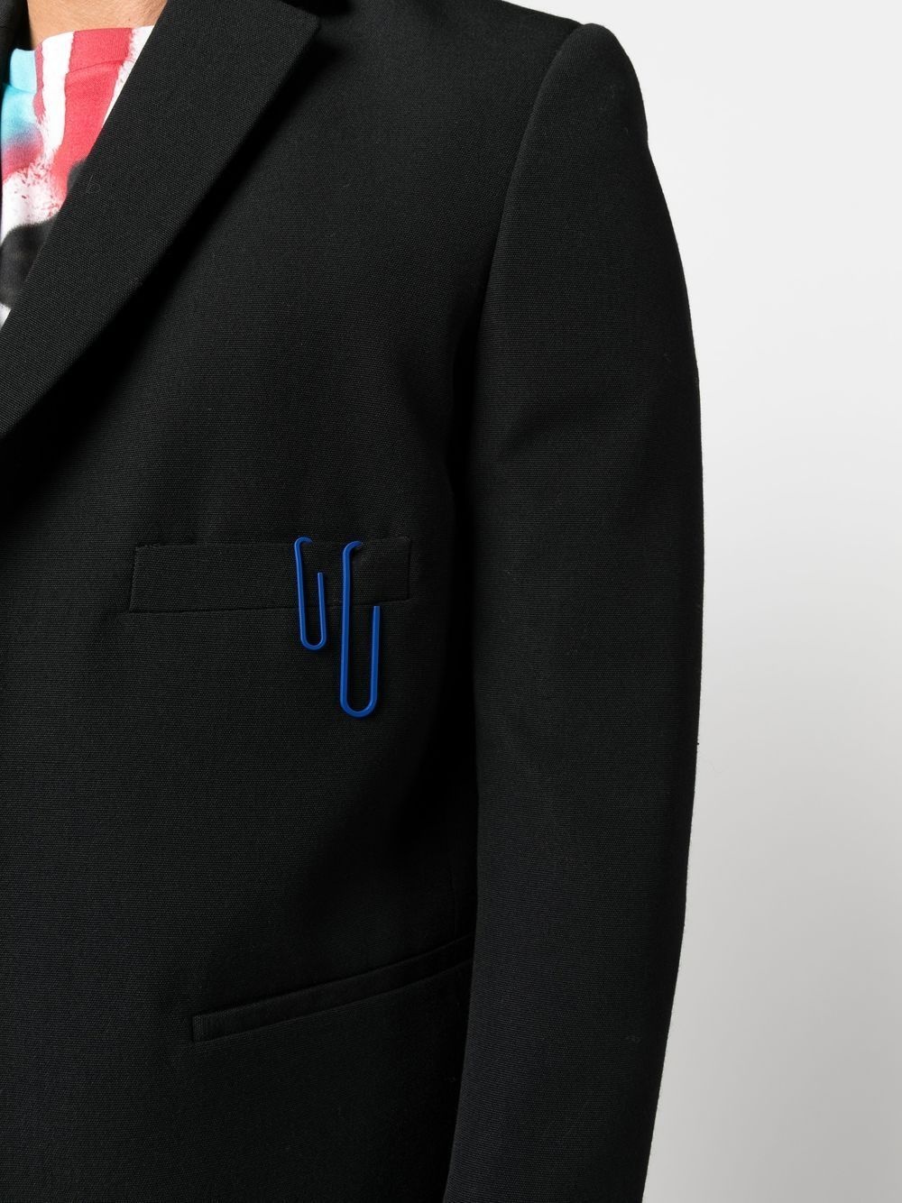 single-breasted tailored blazer - 4