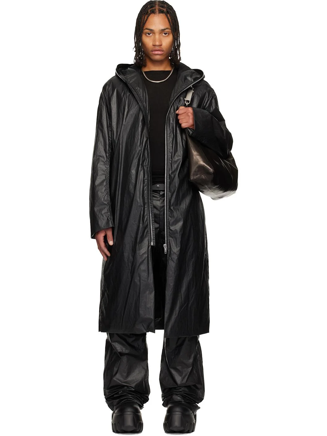 Black Concordians Mac Coat - 1