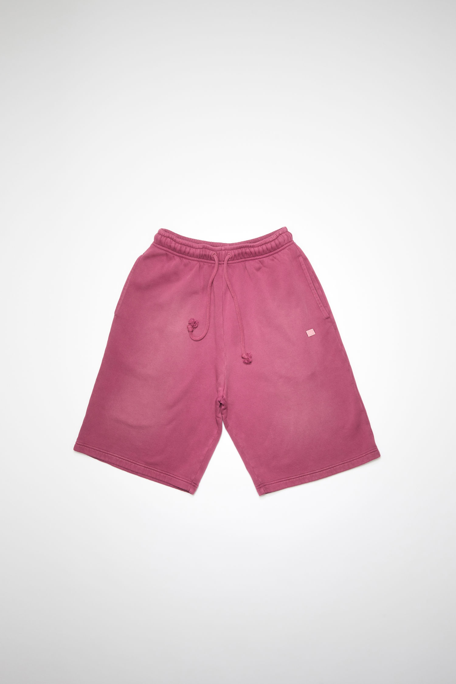 Fleece sweat shorts - Berry purple - 1