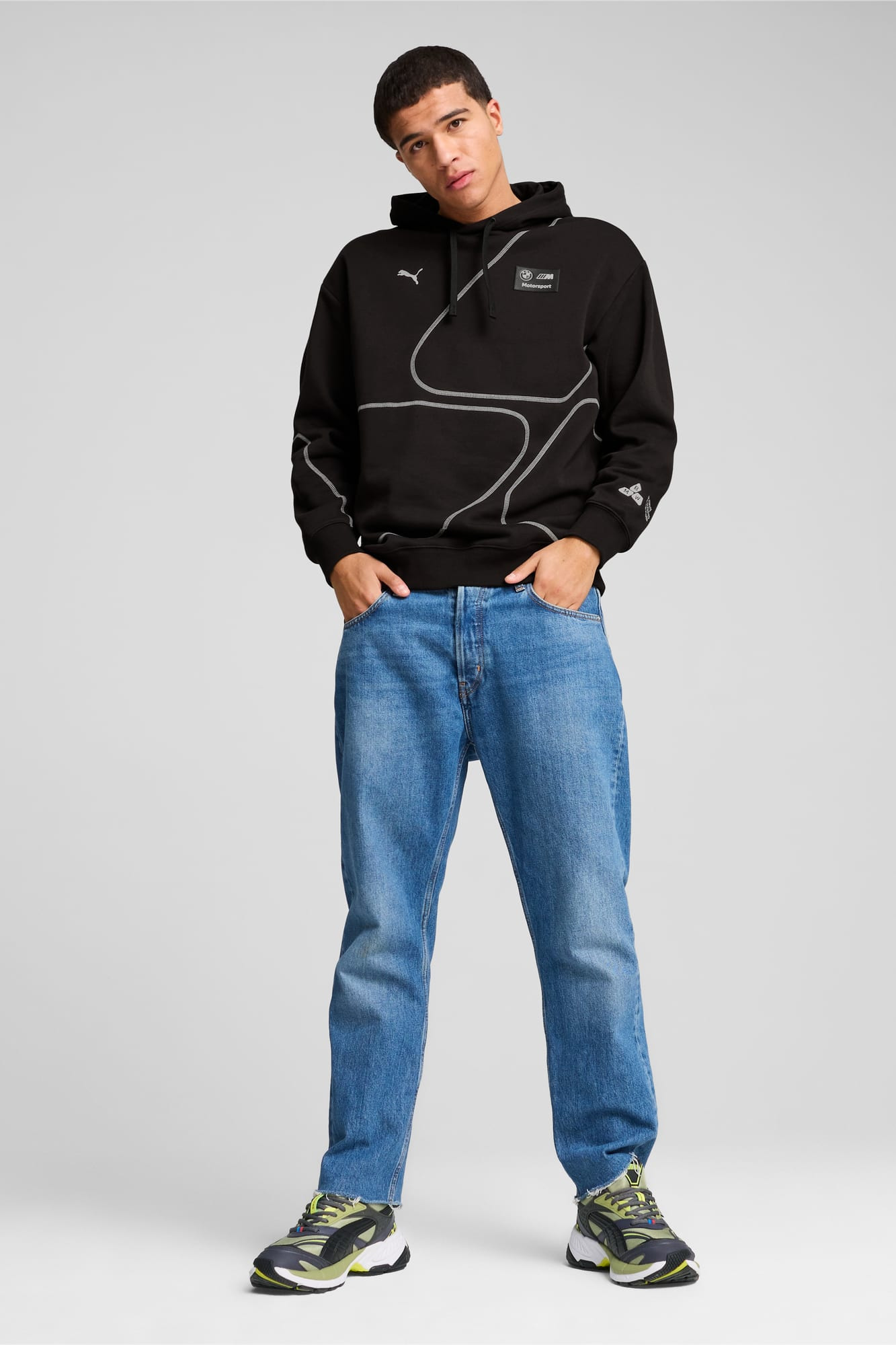 BMW M Motorsport Men's Statement Hoodie - 5