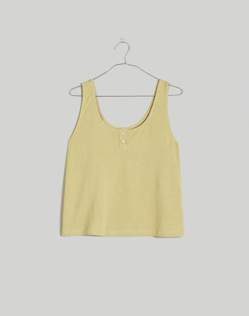 Pointelle Henley Tank 1