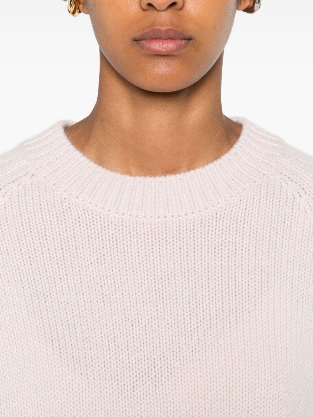 raglan-sleeve cashmere sweater - 5