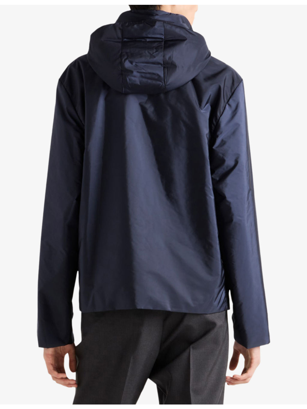 Enamelled-Logo Re-Nylon Bomber Jacket - 4