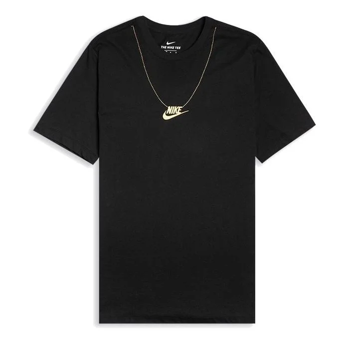 Nike Sportswear NSW CLTR 4 Mens Chain Short Sleeve Black CJ7209-010 - 1