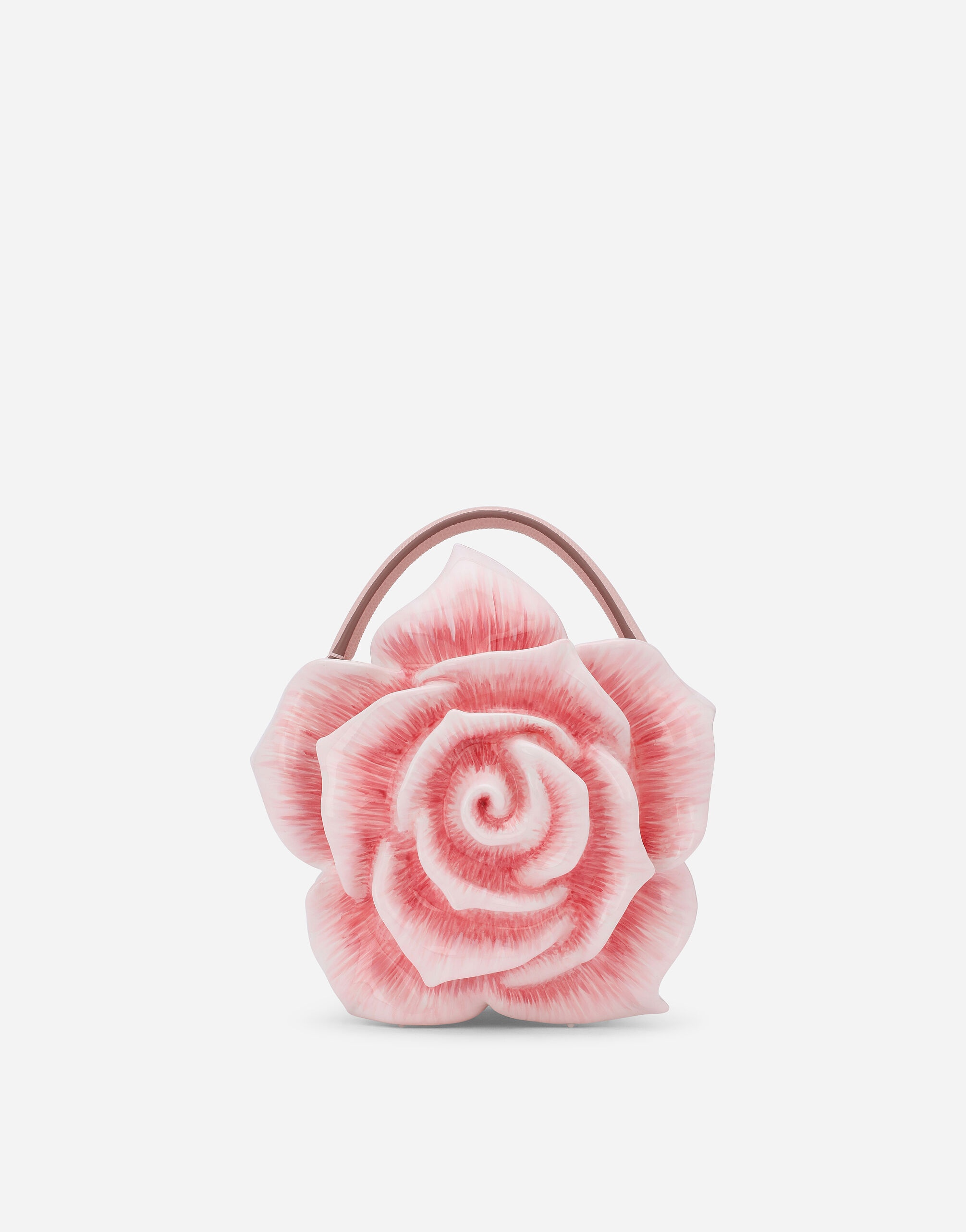 Resin rose-design Dolce Box bag - 1