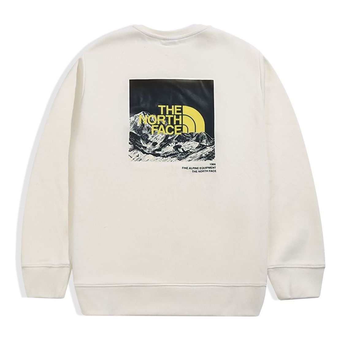 THE NORTH FACE Regrind Crew SS22 Logo Sweater 'White' NF0A5K1D-N3N - 2