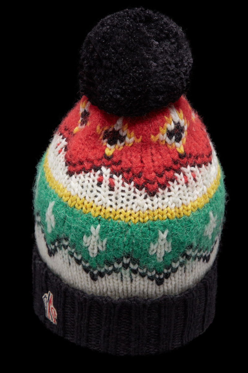 Alpaca & Wool Jacquard Beanie 5