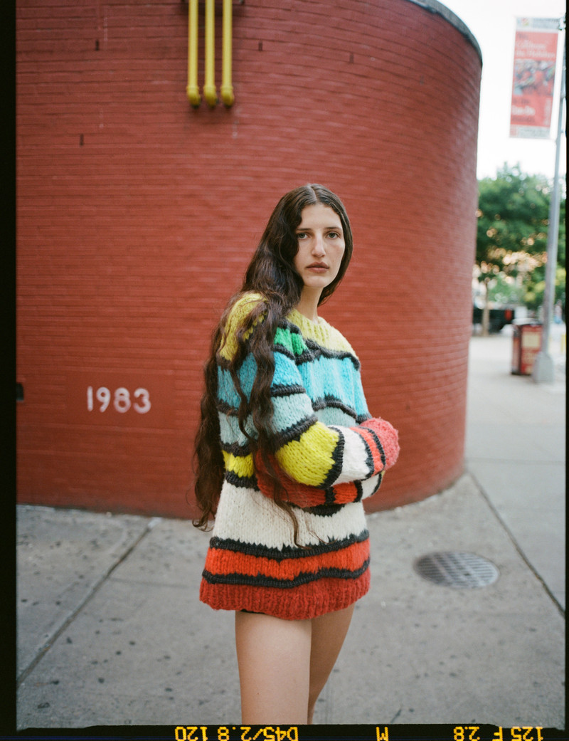 GABRIELA HEARST Lawrence Knit Sweater in Multi Welfat Cashmere outlook