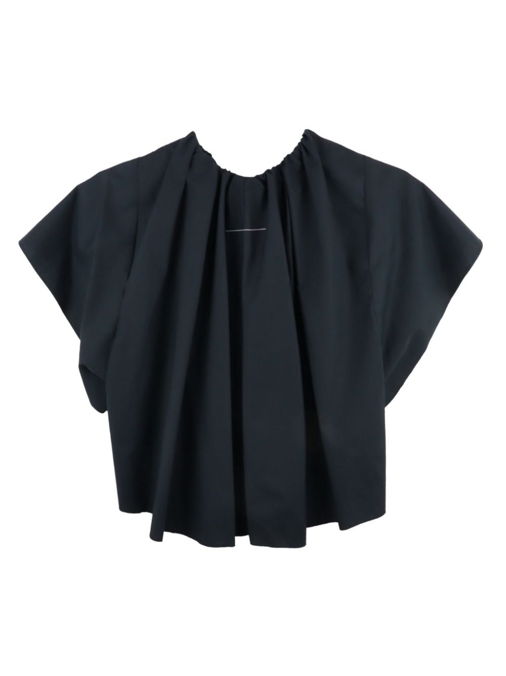 pleated cotton blouse - 2