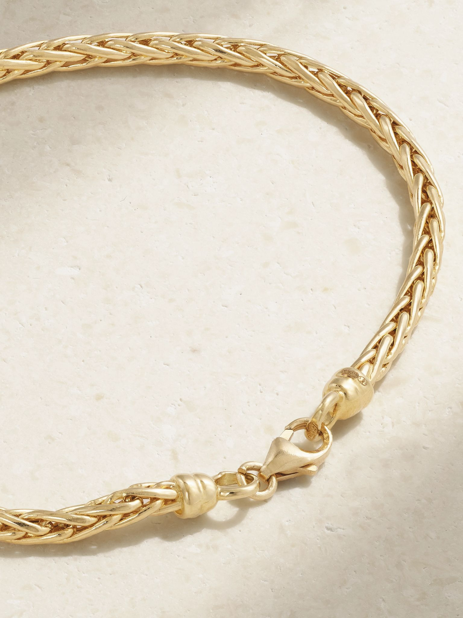 18-karat gold diamond bracelet Gold - 3