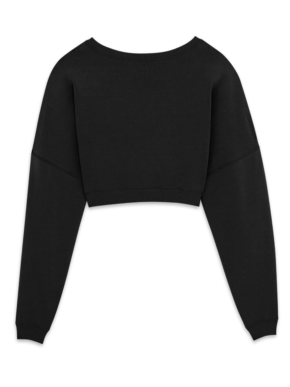 Saint laurent cropped sweatshirt - 1