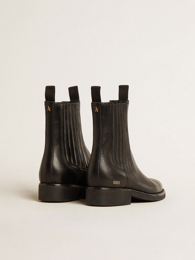 Golden Goose Women’s Chelsea boots in black leather outlook