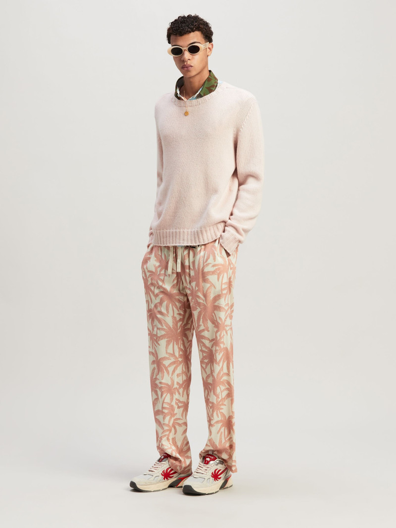 Palm Angels Curved Logo Sweater outlook