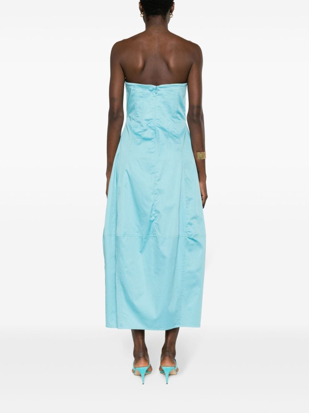 Chiara flared maxi dress - 4
