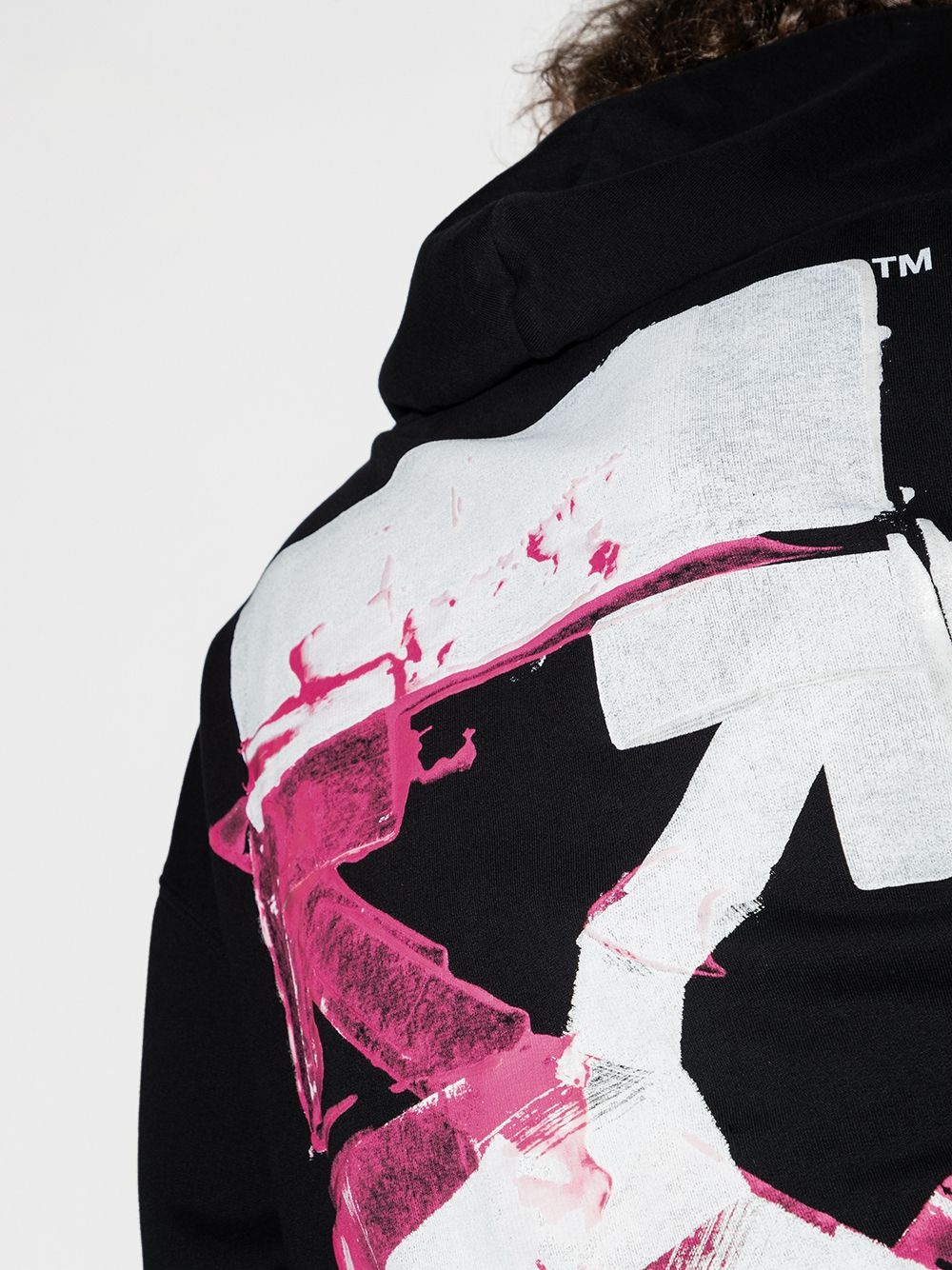 Acrylic Arrow hoodie - 4