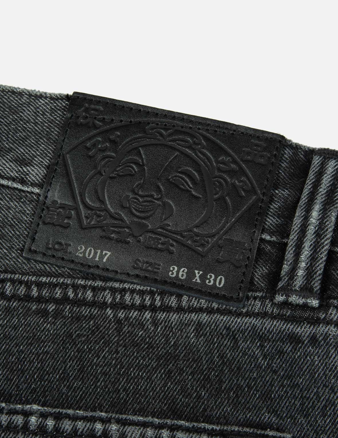 SKULL EMBROIDERY DAICOCK BAGGY JEANS - 13