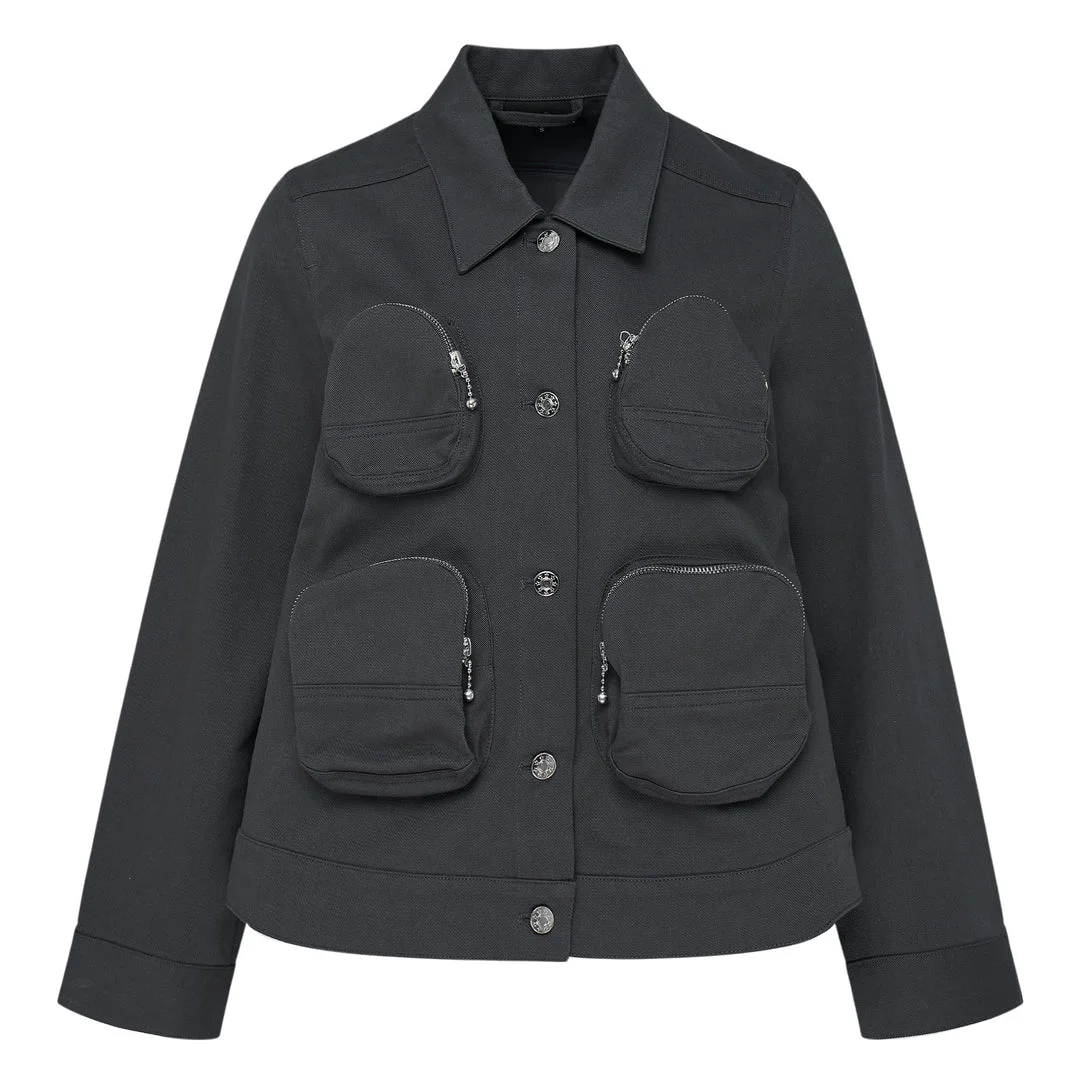 Front Pocket Cargo Blouson - 1