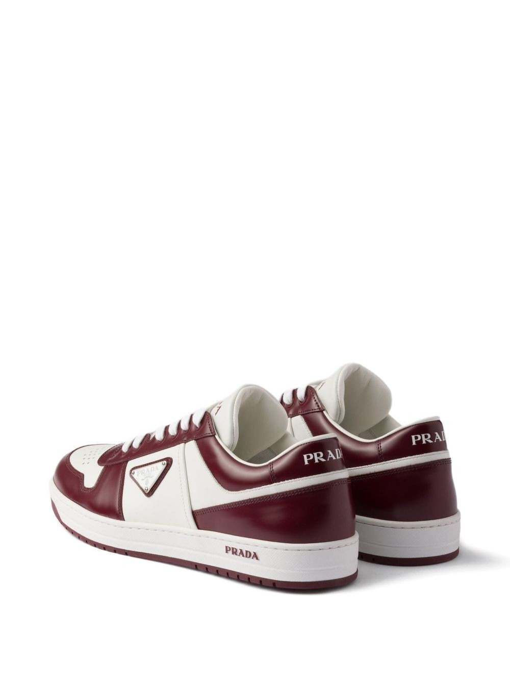 Downtown panelled leather sneakers - 3