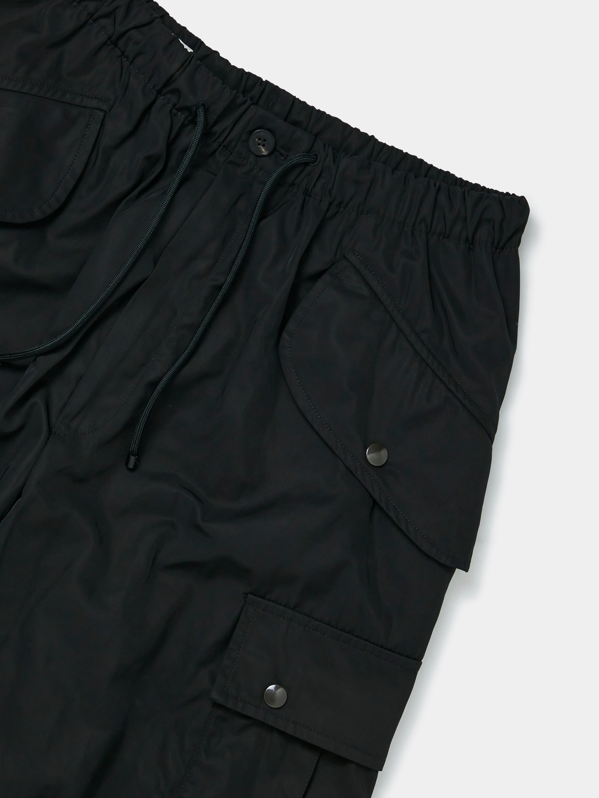 PENTIN DRAPED CARGOS (BLACK) - 8