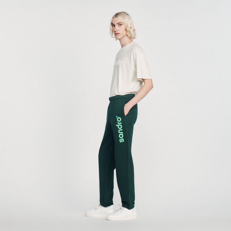Sandro Oversized logo sweatpants outlook