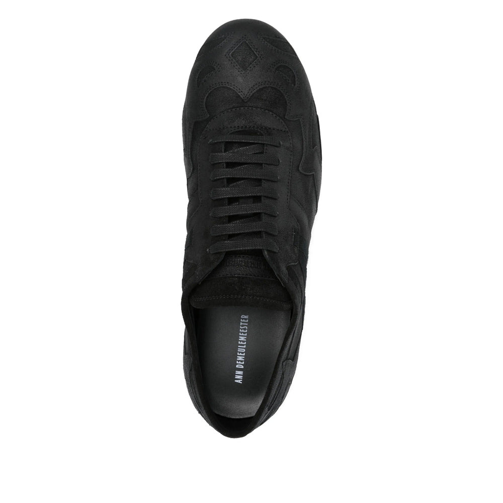 Ann Demeulemeester Black Trainers - Low-Tops Men - 2