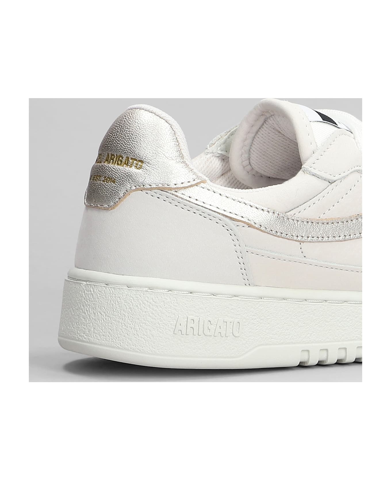 Dice-a Sneakers In White Leather - 5