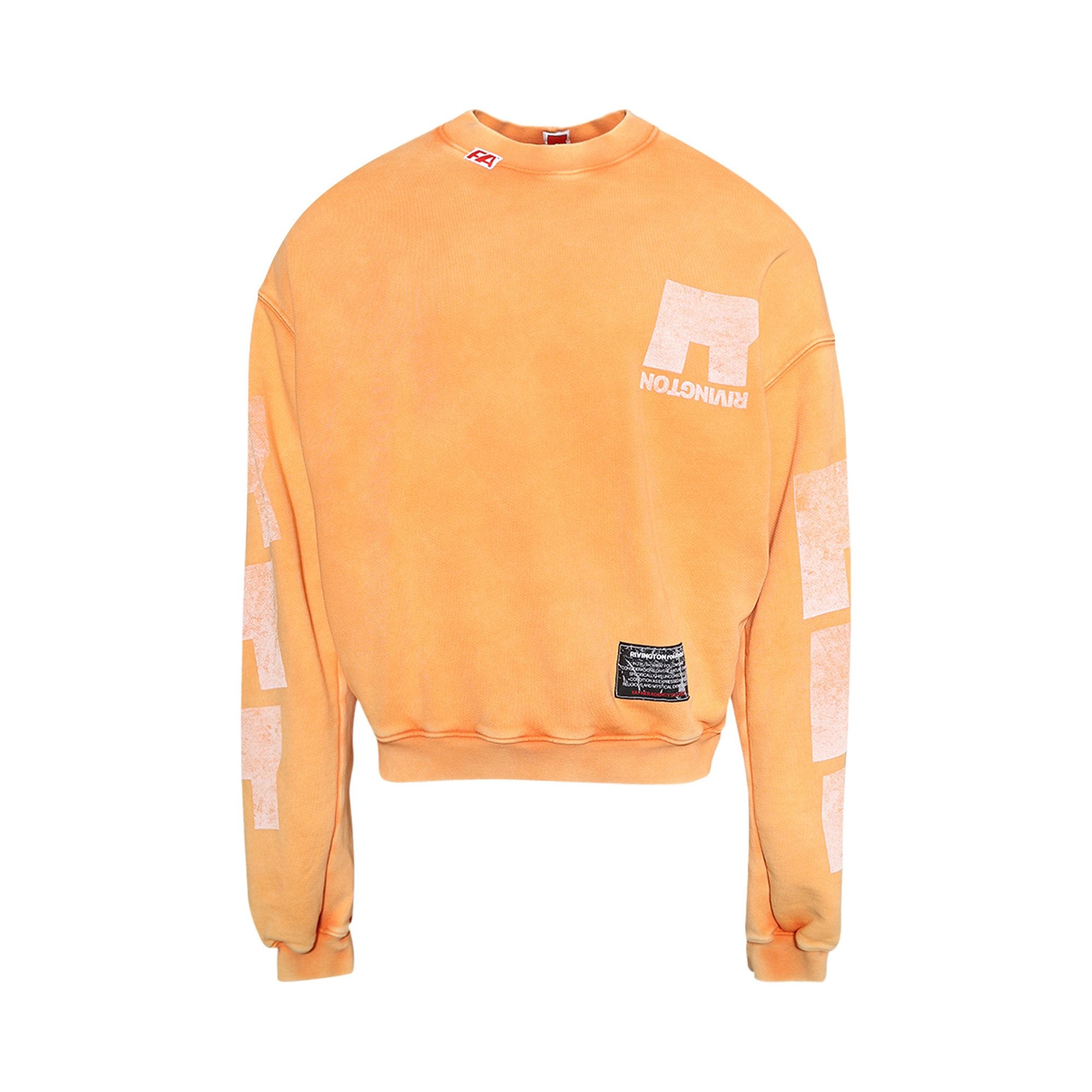 RIVINGTON roi Rebis Heritage Crewneck 'Bosch Orange' - 1