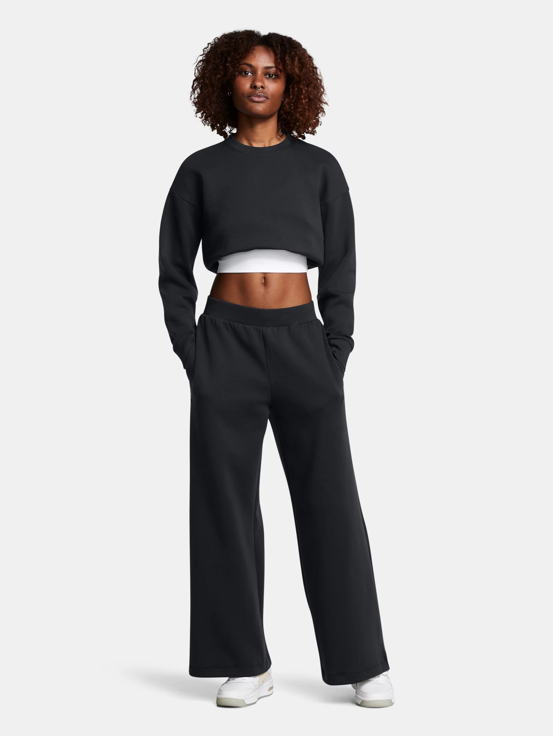 Women's UA Unstoppable Fleece Wide Leg Pants - 5