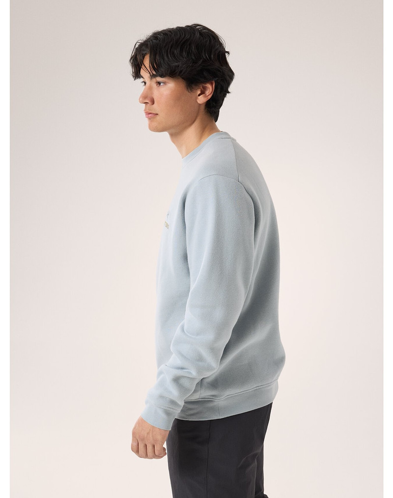 Emblem Fleece Crew Neck Pullover 6