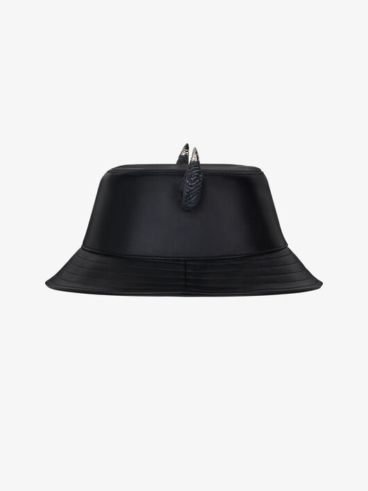 BUCKET HAT WITH HORN - 5