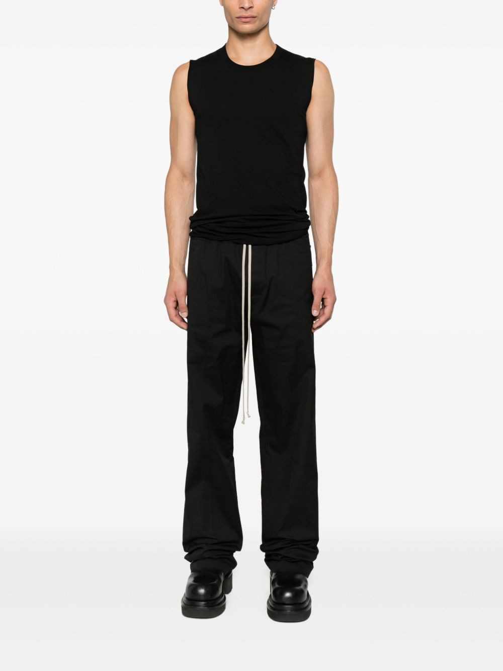 round-neck sleeveless vest - 2