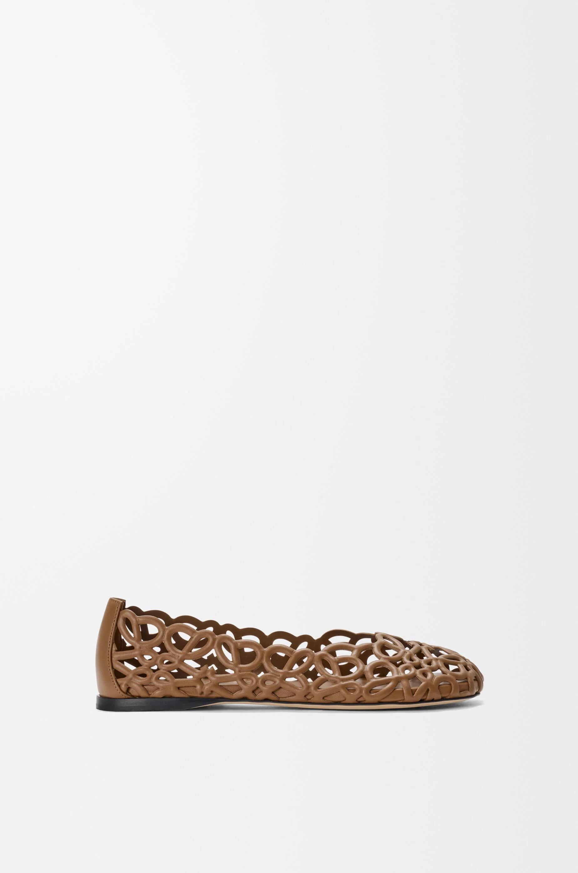 Petal Anagram ballerina in lambskin - 1