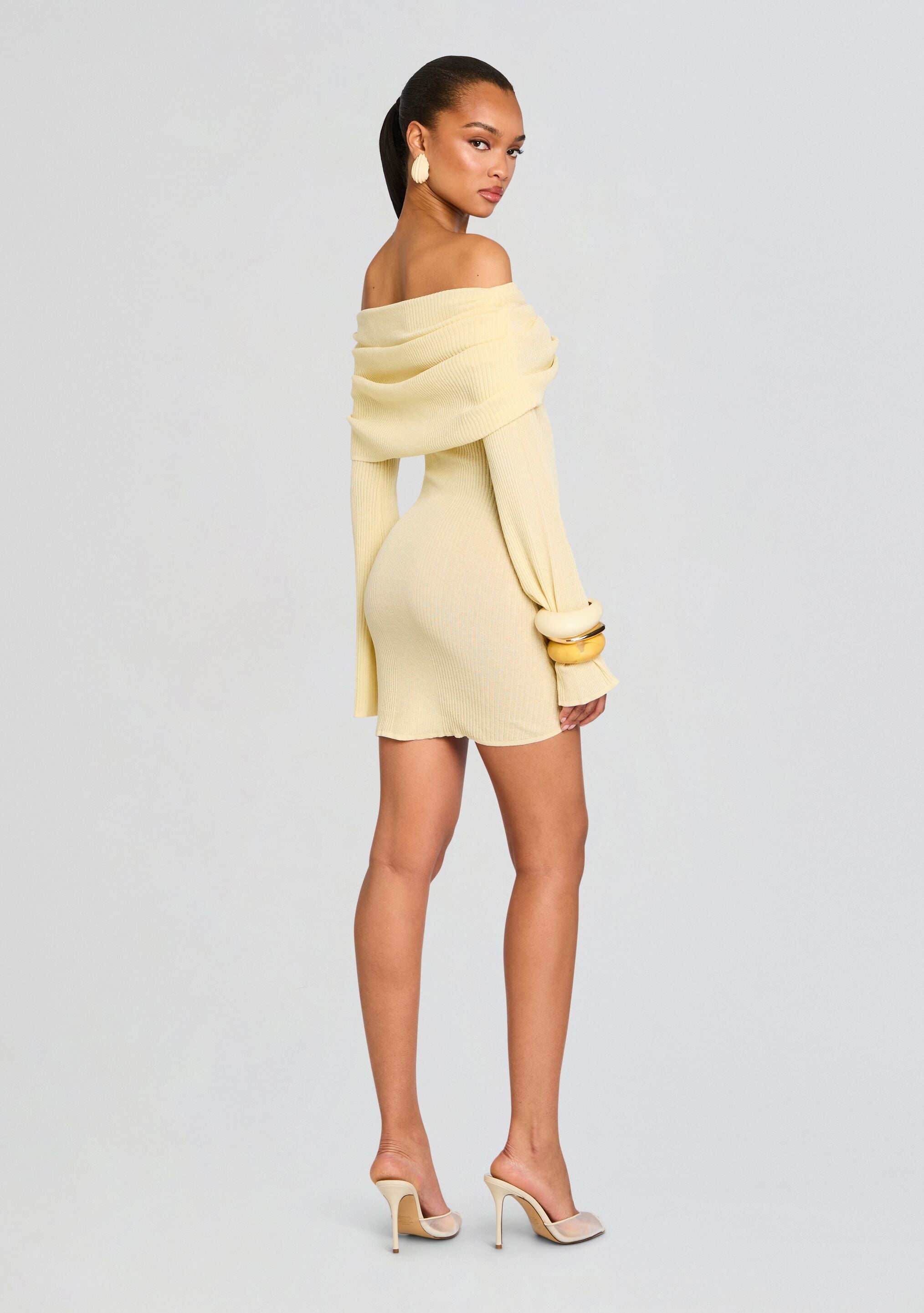 XEN KNIT MINI DRESS - 4