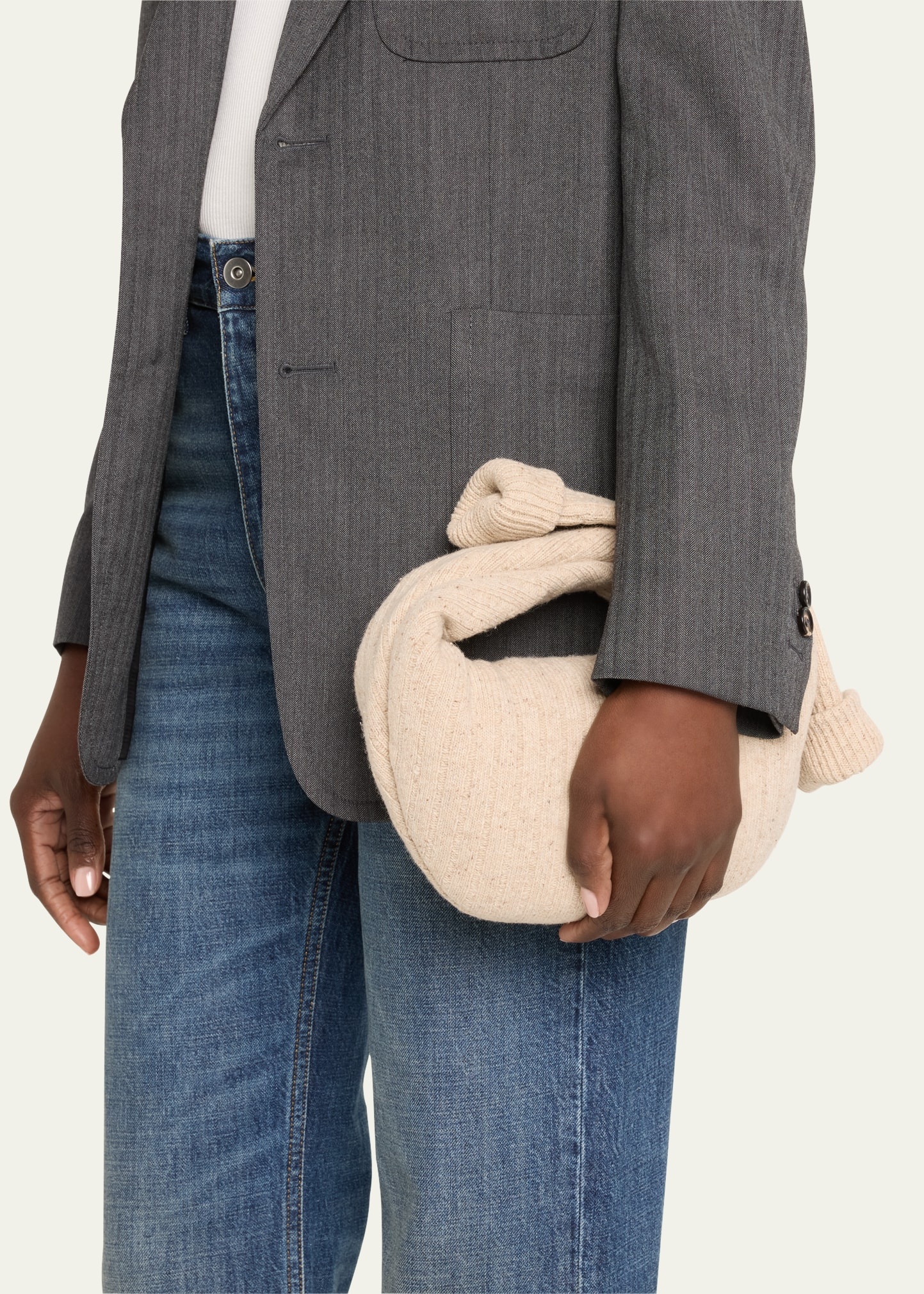 Jodie Mini Sock Knit Top-Handle Bag - 2