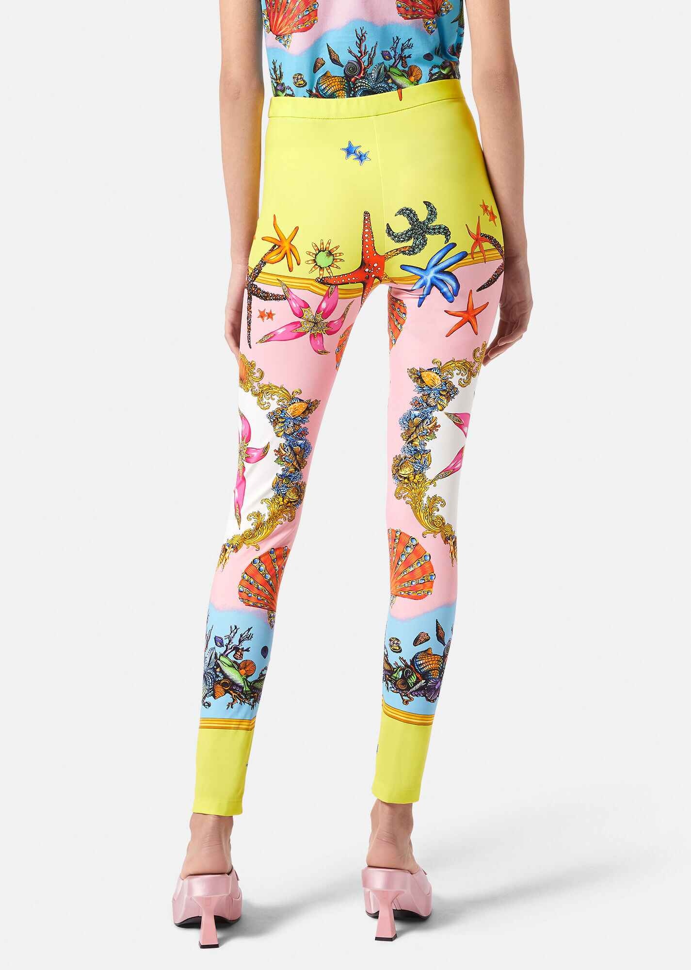 Trésor de la Mer Print Leggings - 4