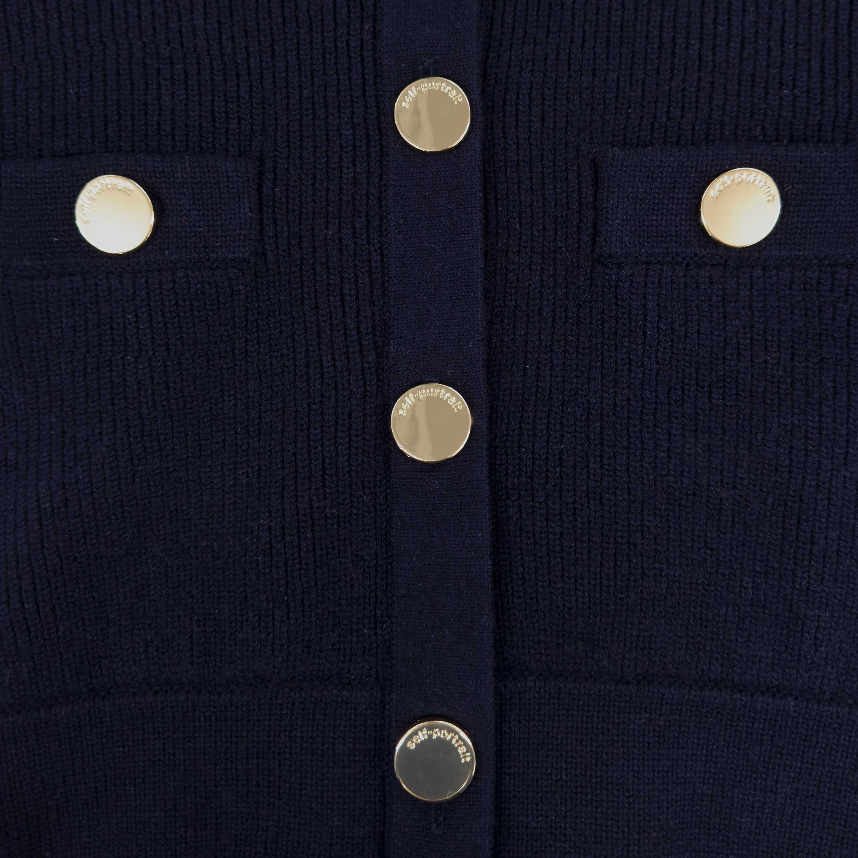 Navy Relaxed Fit Cardigan - 5