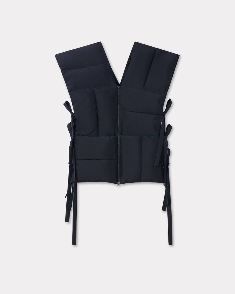 Sleeveless puffer jacket 1