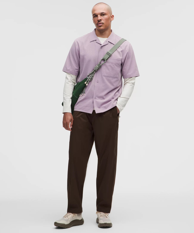 lululemon Airing Easy Camp-Collar Shirt *Textured outlook