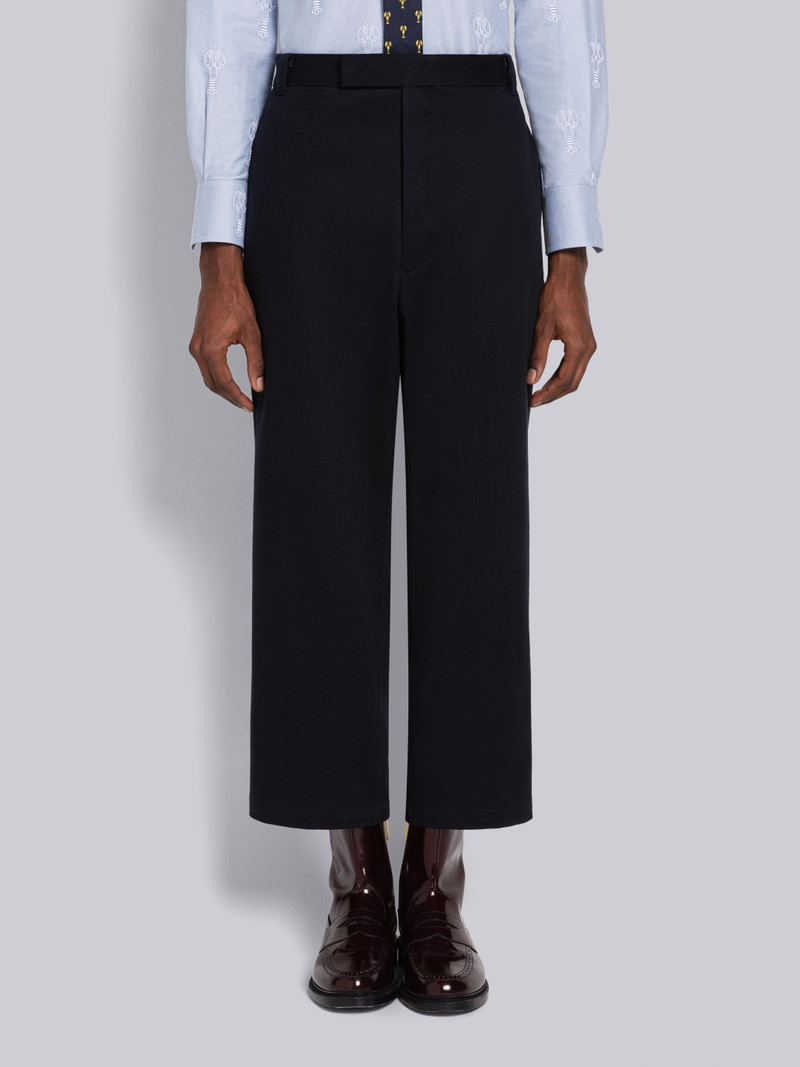 Twill Unconstructed Straight Leg Trouser 1