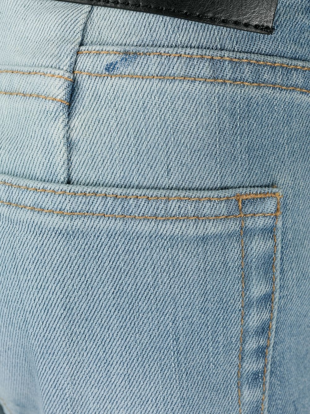 faded raw-edge jeans - 7