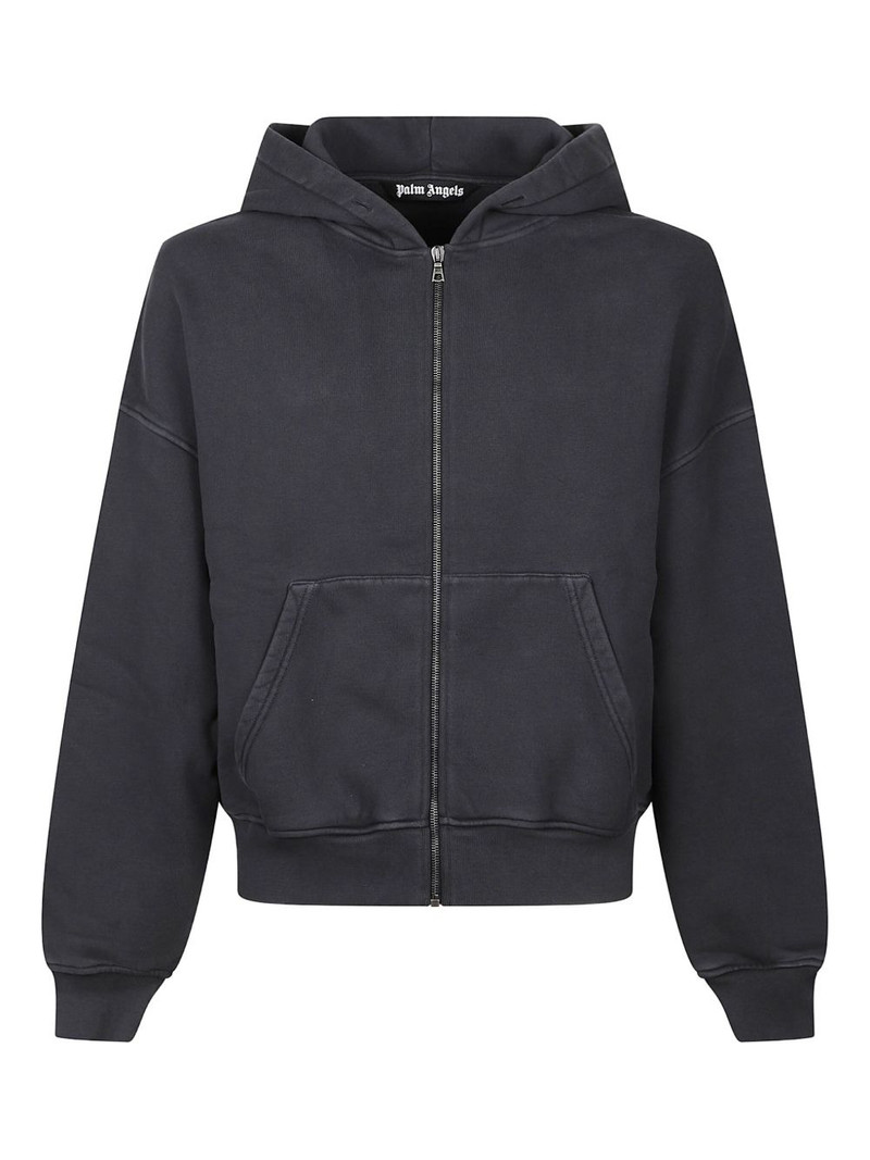 long-sleeve zip-front hoodie 1