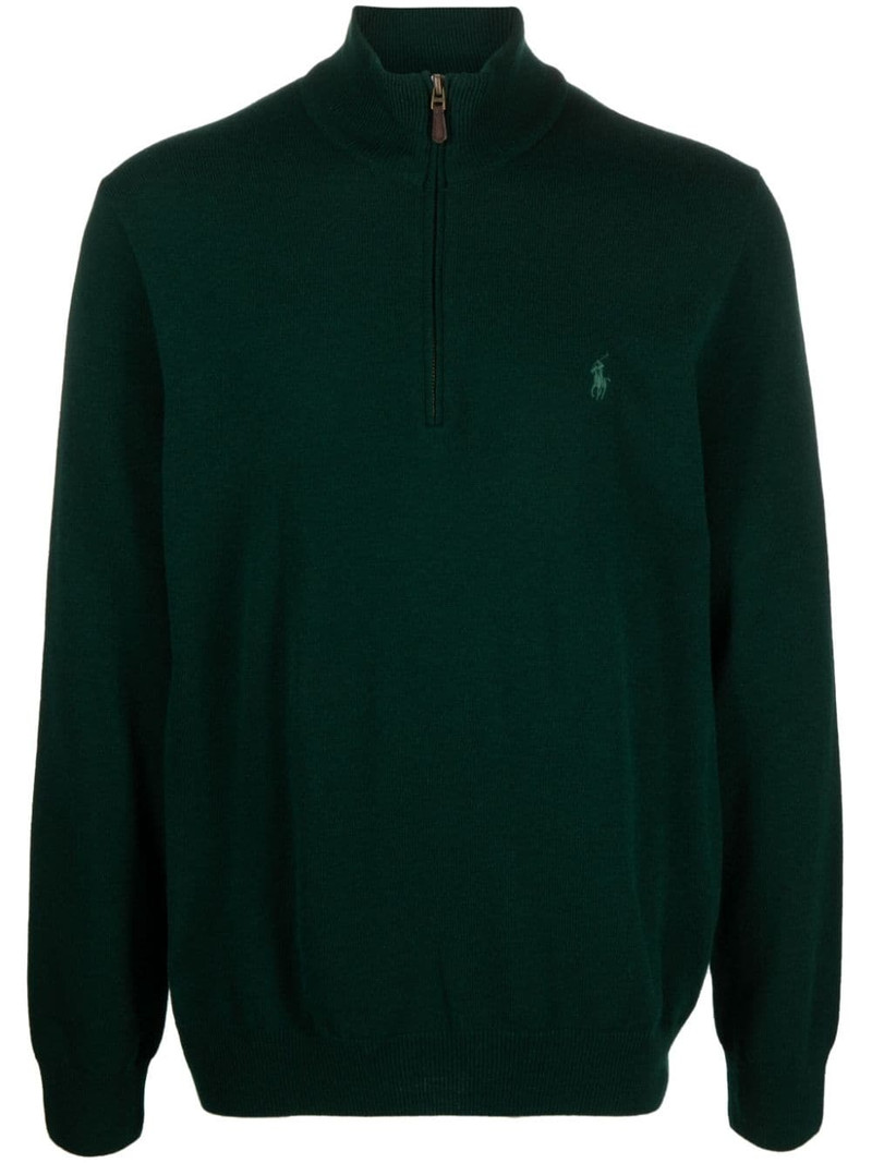 Polo Pony-logo wool jumper 1