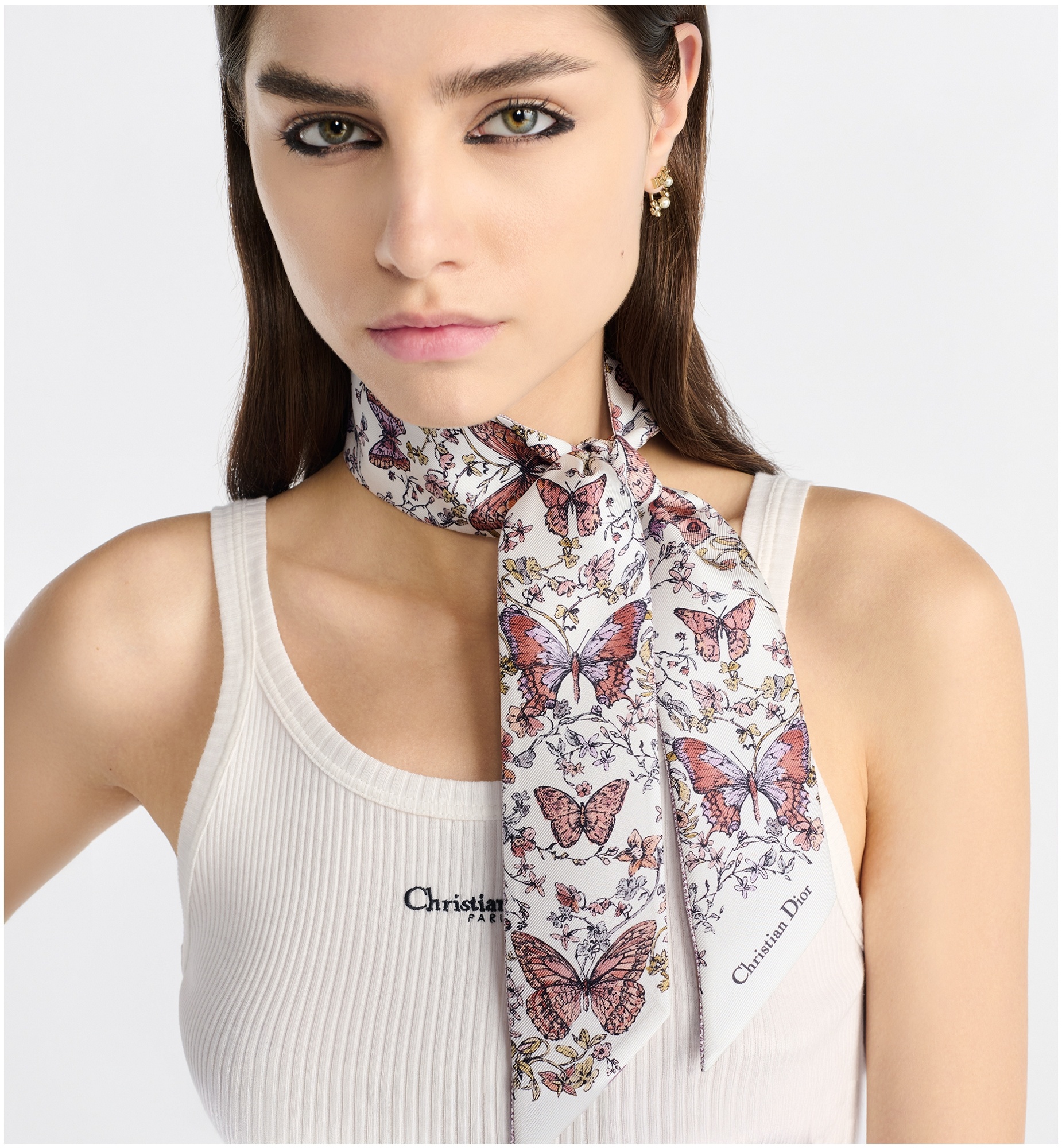 Toile de Jouy Papillon Mitzah Scarf 2