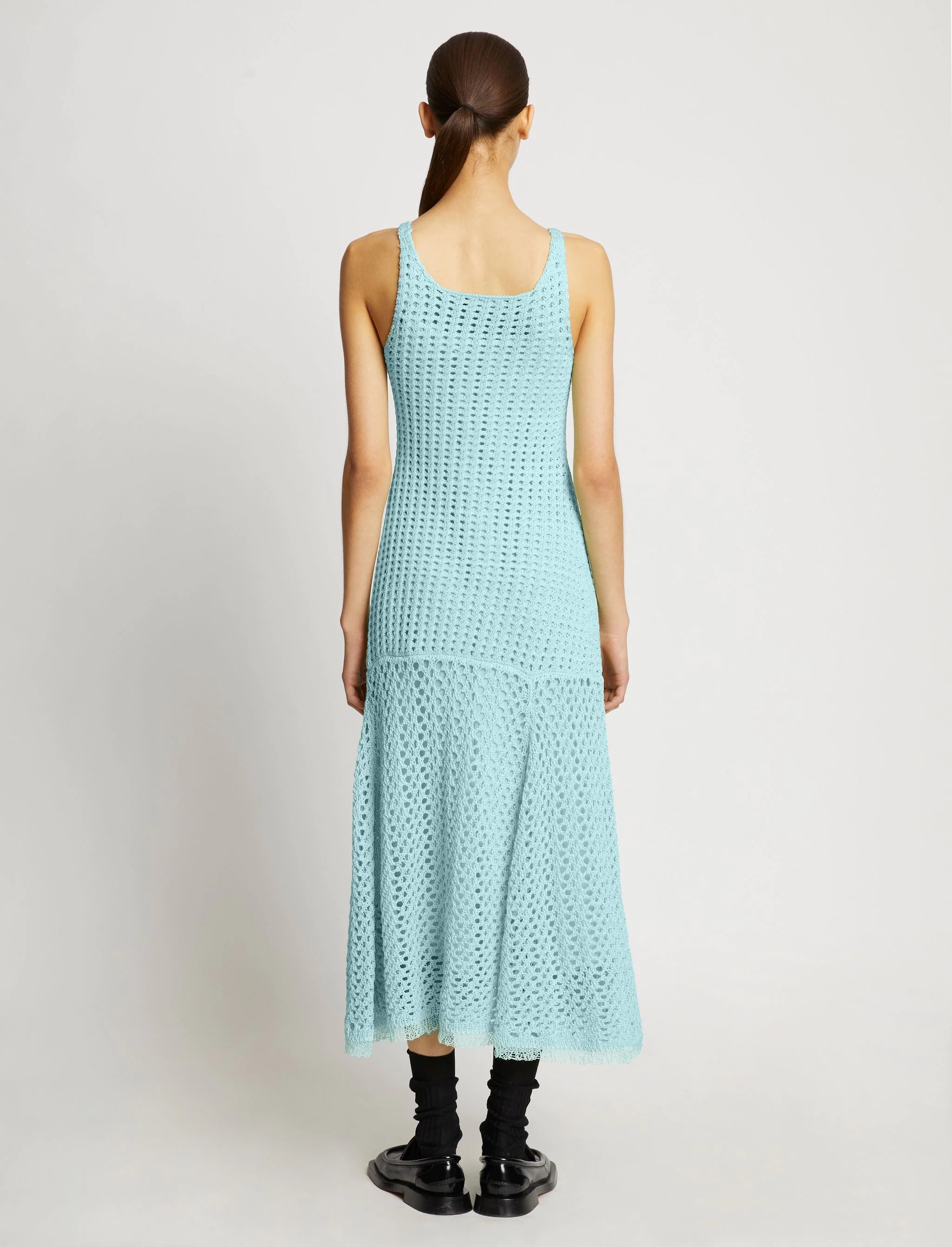 Open Knit Dress - 4